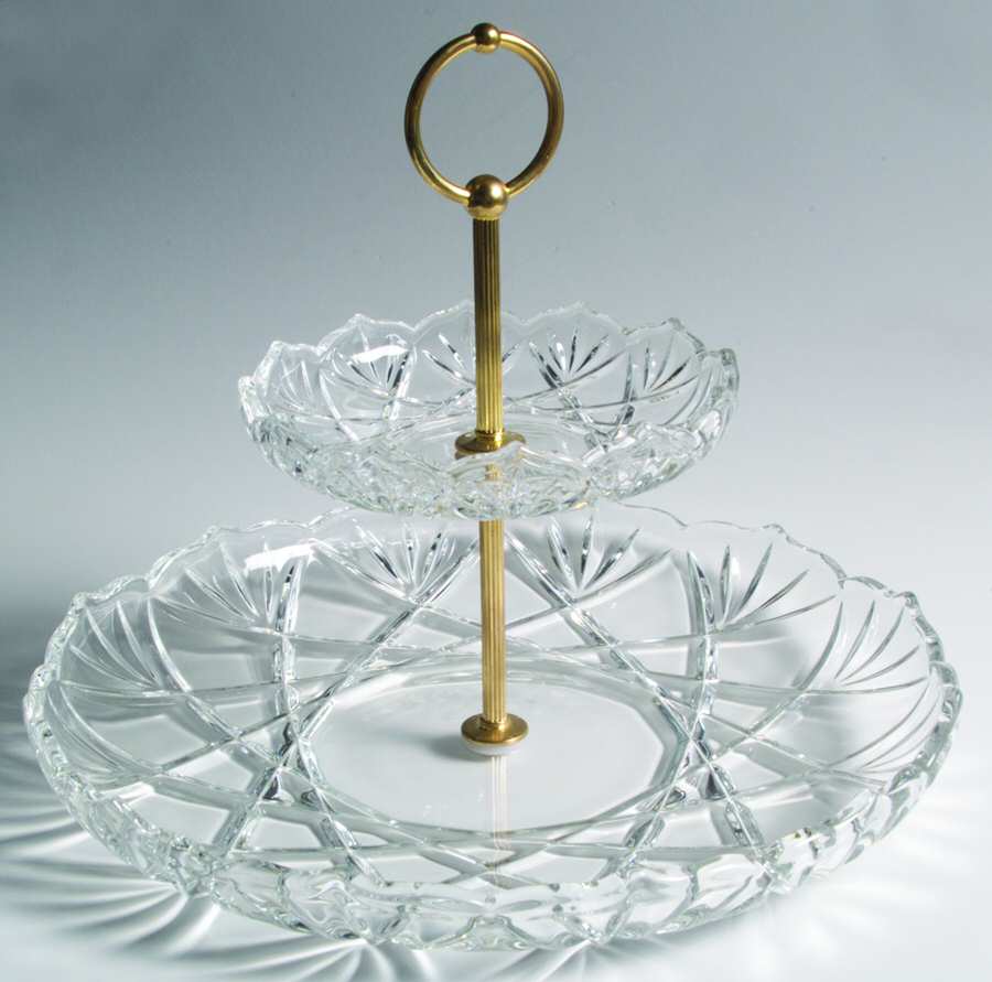 Roxborough 2 Tier Serving Tray by Mikasa-1