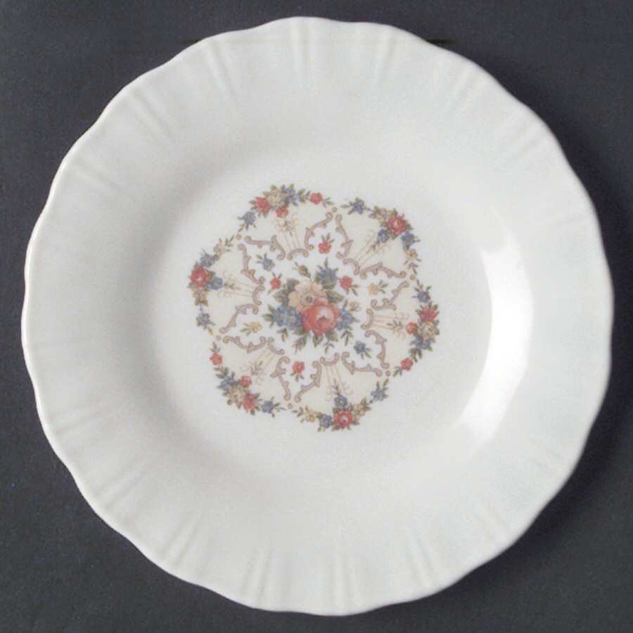 Cremax Pie Crust Princess Bread & Butter Plate by MacBeth-Evans-1