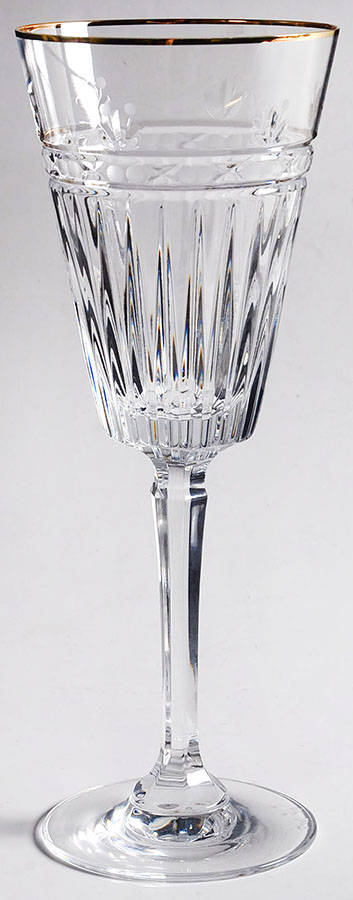 Croton Gold Water Goblet by Mikasa-1