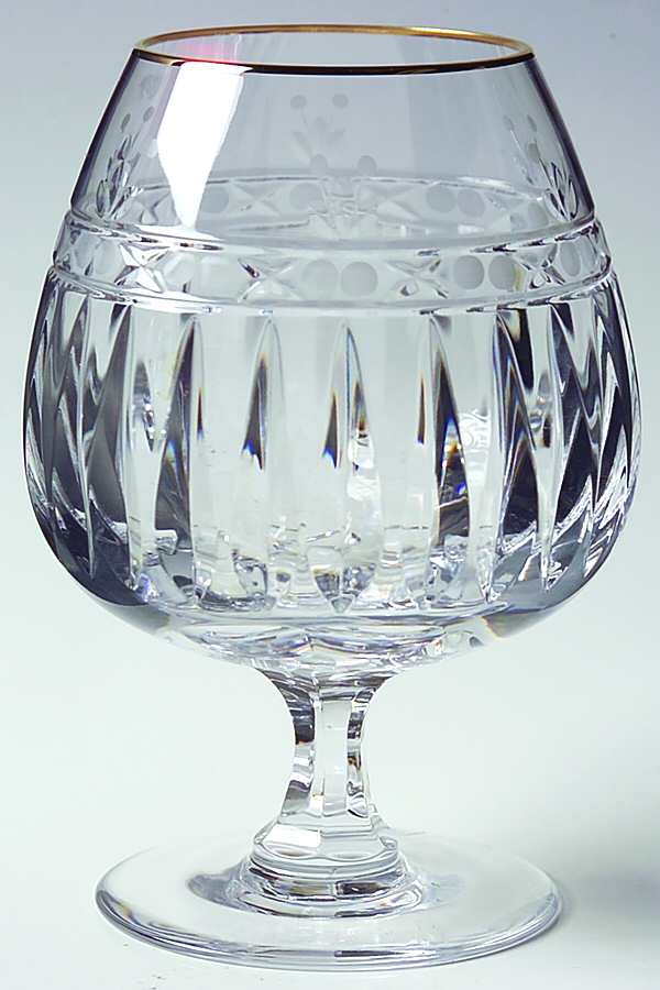 Croton Gold Brandy Glass by Mikasa-1