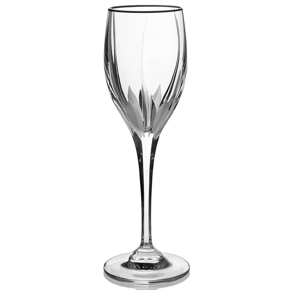 Flame D'Amore Platinum Wine Glass by Mikasa-1