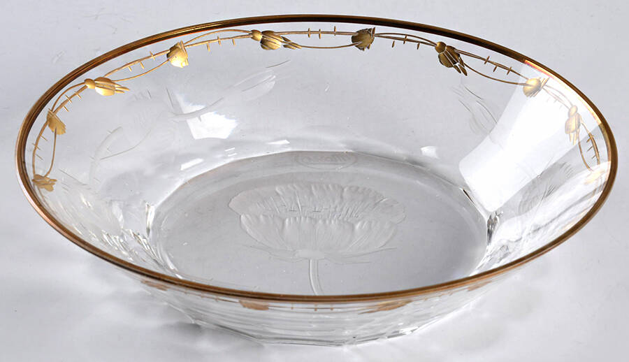 Paula (Knob Stem) 5" Small Fruit/Dessert Bowl by Moser-1
