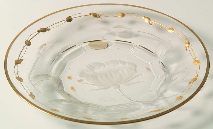 Paula (Knob Stem) Bread & Butter Plate by Moser-1