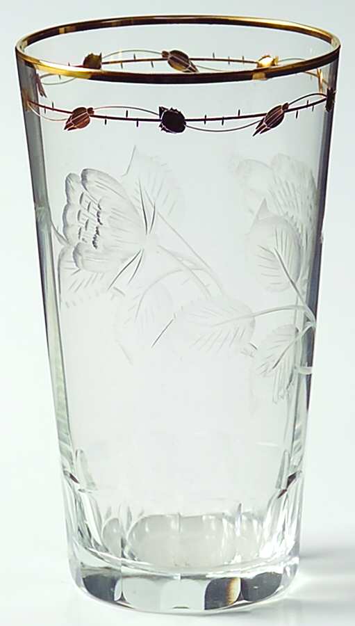 Paula (Knob Stem) Highball Glass by Moser-1