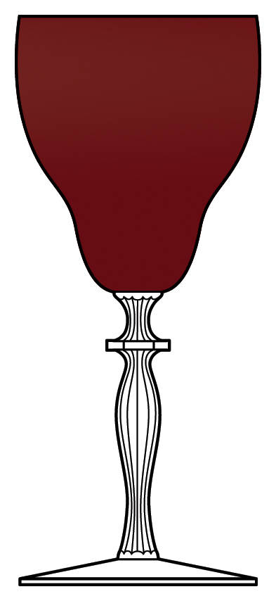 Duquesne Ruby Water Goblet by Morgantown-1