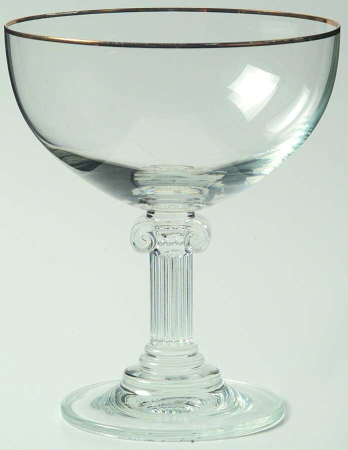 Parthenon Gold Champagne/Tall Sherbet by Mikasa-1