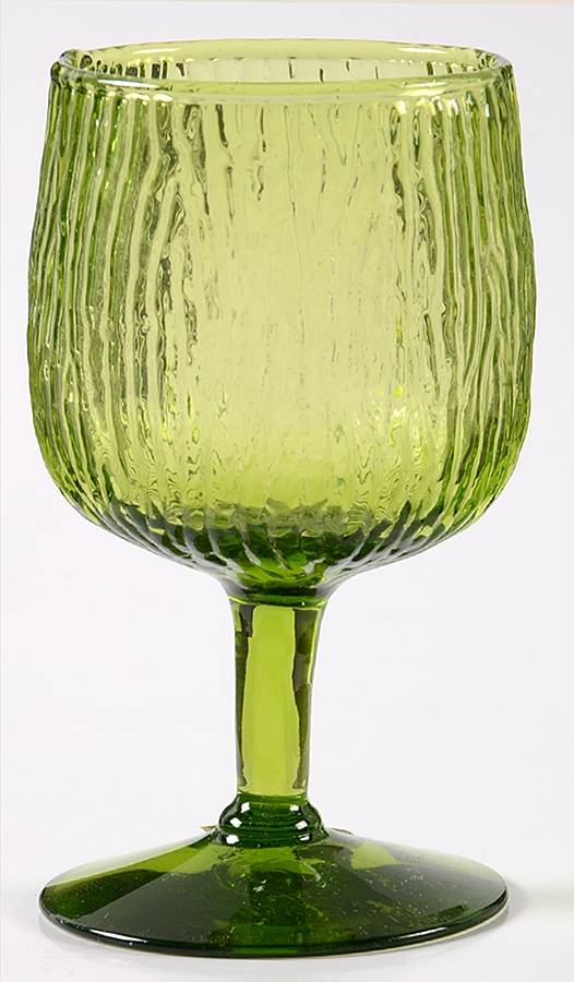 Festival Green Wine Glass by Morgantown-1