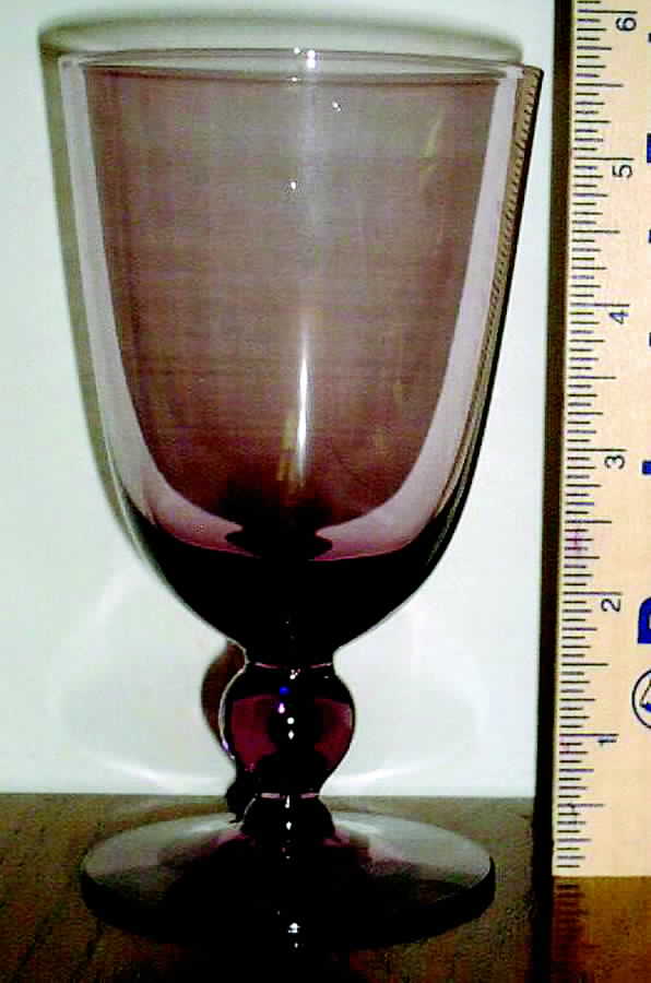 Americana Amethyst Water Goblet by Morgantown-1