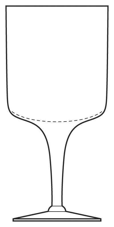 Sculpture Clear Water Goblet by Morgantown-1