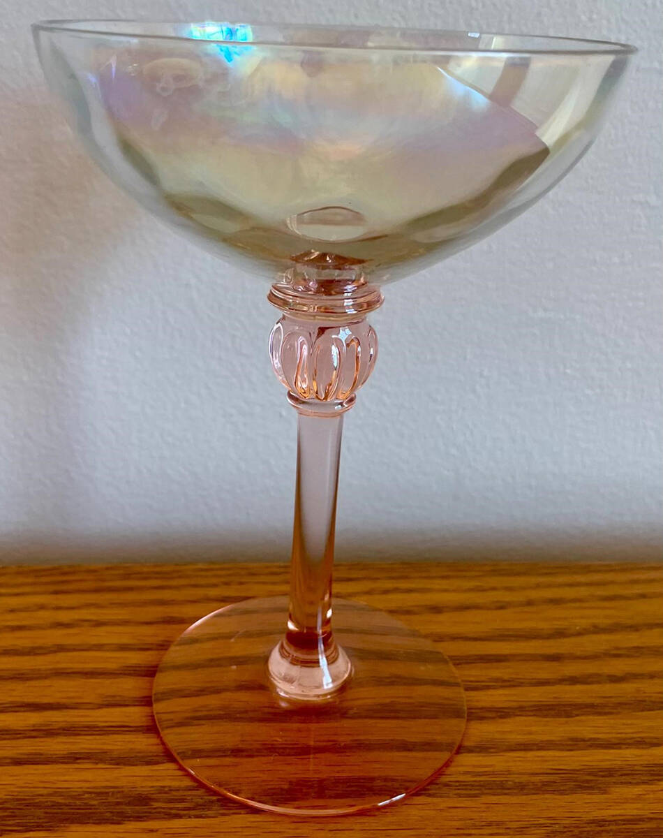 7634 Pink Champagne/Tall Sherbet by Morgantown-1