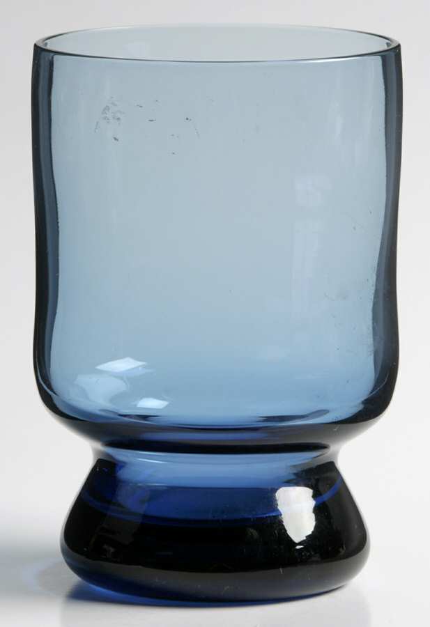 Malta Blue Water Goblet by Morgantown-1