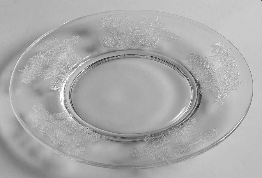 Reyer Thistle Bread & Butter Plate by Morgantown-1