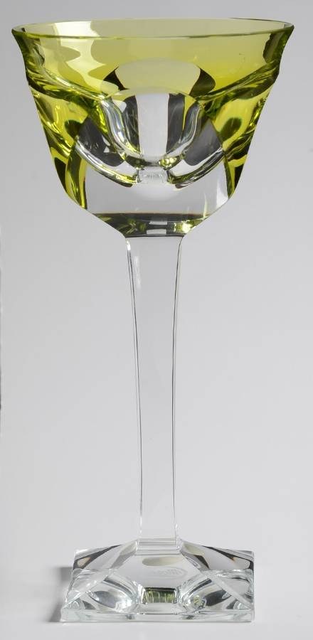 Bristol (Various Colors) Chartreuse Wine Hock by Moser-1
