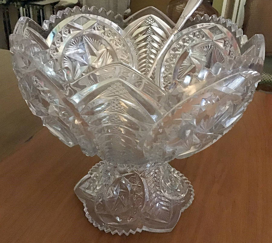 Nortec Punch Bowl with Stand by McKee-1
