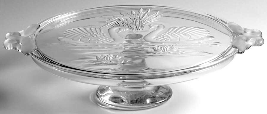 Swan Round Cake Stand by Mikasa-1