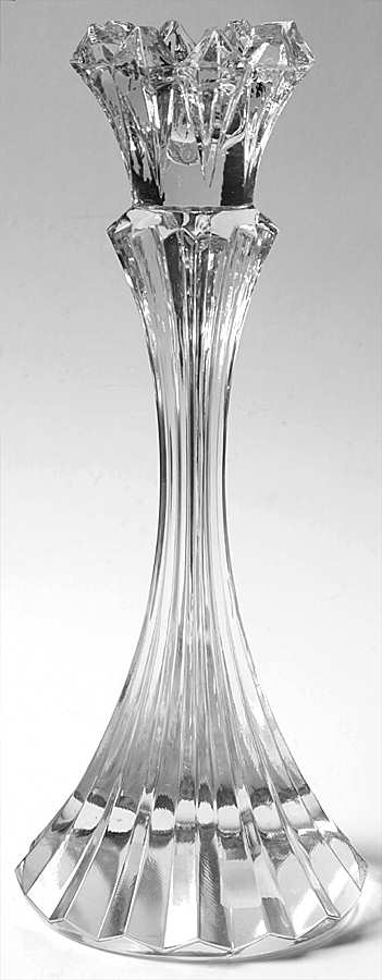 Skyline 10" Tall Single Light Candlestick by Mikasa-1