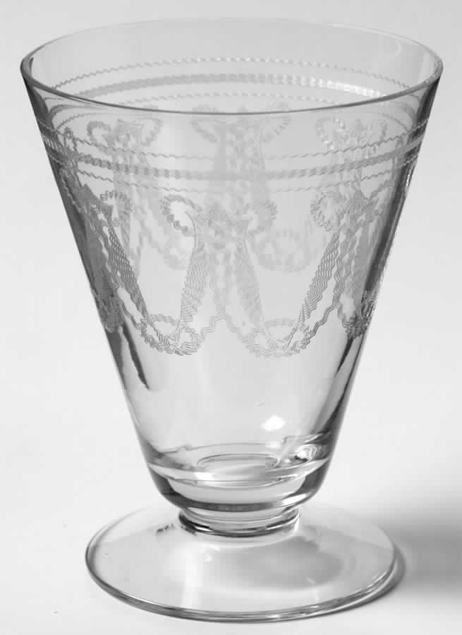 345 1-2 Clear (Stem 7659) 9 Oz Footed Tumbler by Morgantown-1