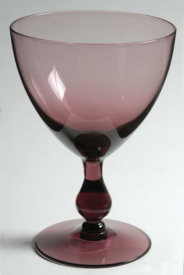 Regina Amethyst Water Goblet by Morgantown-1