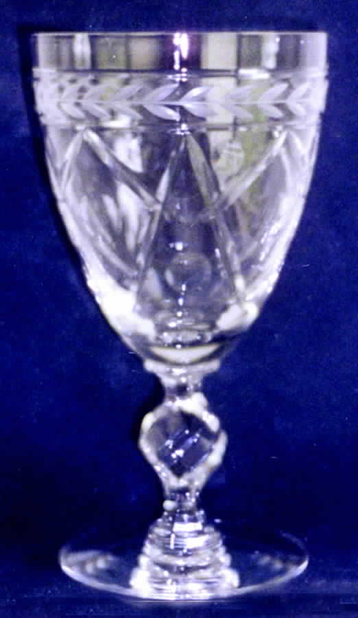 7689-5 Water Goblet by Morgantown-1
