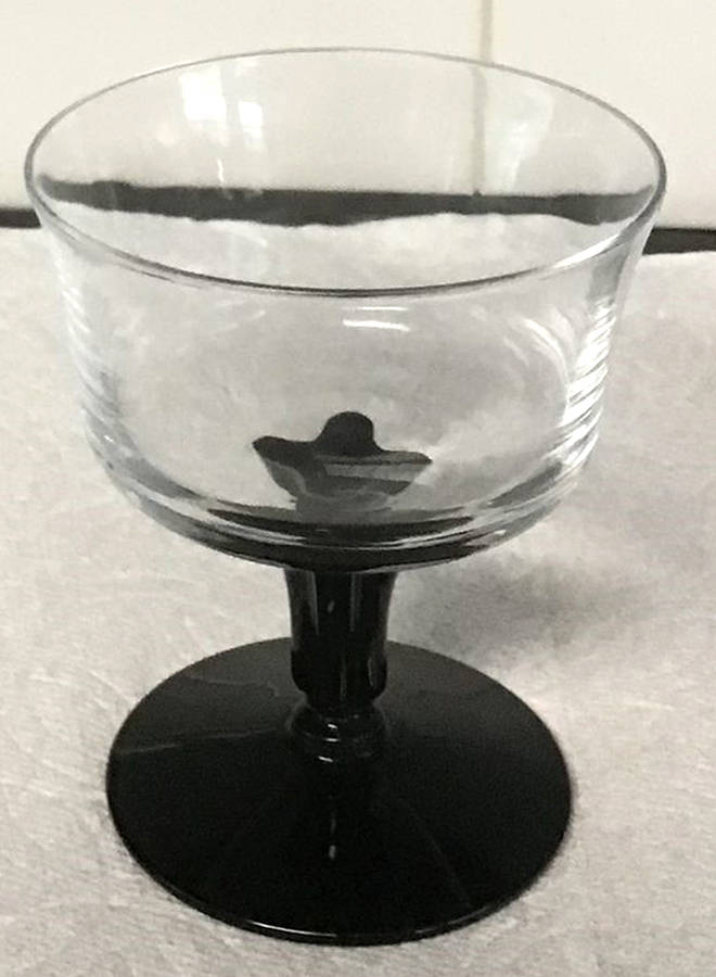 Manor Black Champagne/Tall Sherbet by Morgantown-1