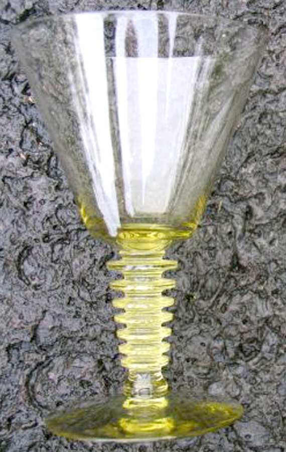 Pagoda Topaz Water Goblet by Morgantown-1