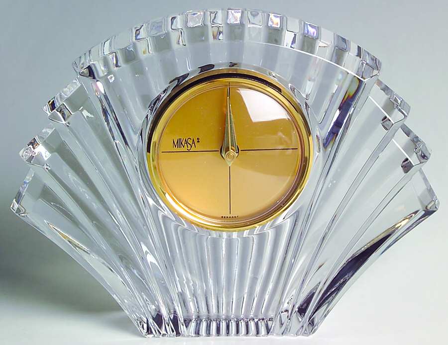 Deco (Giftware) Quartz Clock by Mikasa-1