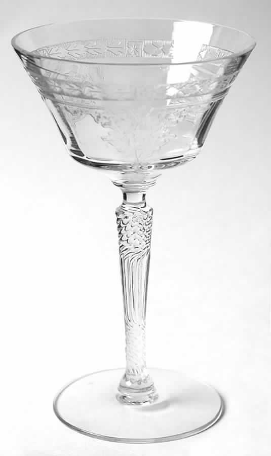 Corinth (No Gold) Champagne/Tall Sherbet by Morgantown-1