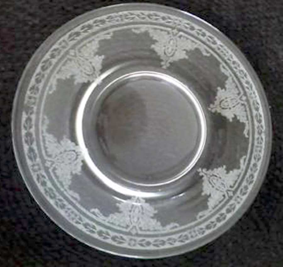 Corinth (No Gold) Luncheon Plate by Morgantown-1