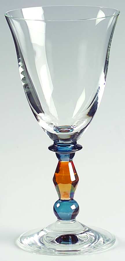 Kensington Clear Amber Wine Glass by Mikasa-1