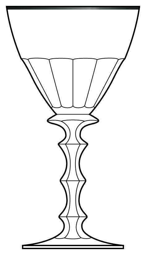Bentley Platinum Wine Glass by Mikasa-1