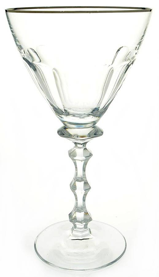Bentley Platinum Water Goblet by Mikasa-1