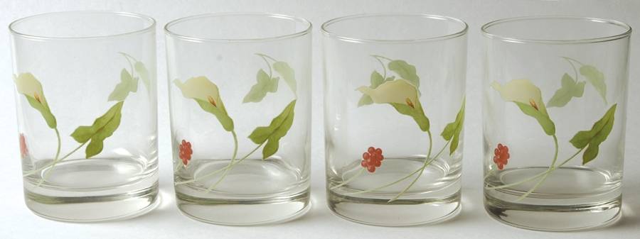 Classic Calla Double Old Fashioned - Set of 4 by Mikasa-1