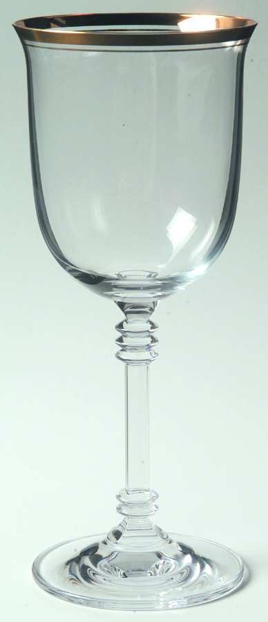 Gothic Gold Water Goblet by Mikasa-1