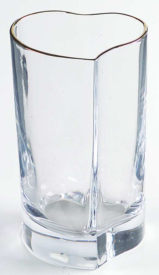 With Love Gold Highball Glass by Mikasa-1