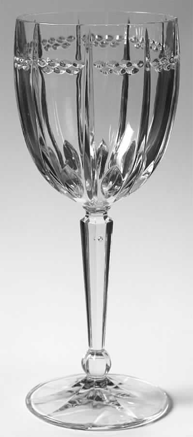 Queens Tiara Water Goblet by Mikasa-1