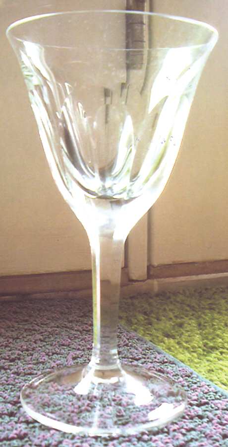 Papal Water Goblet by Moser-1