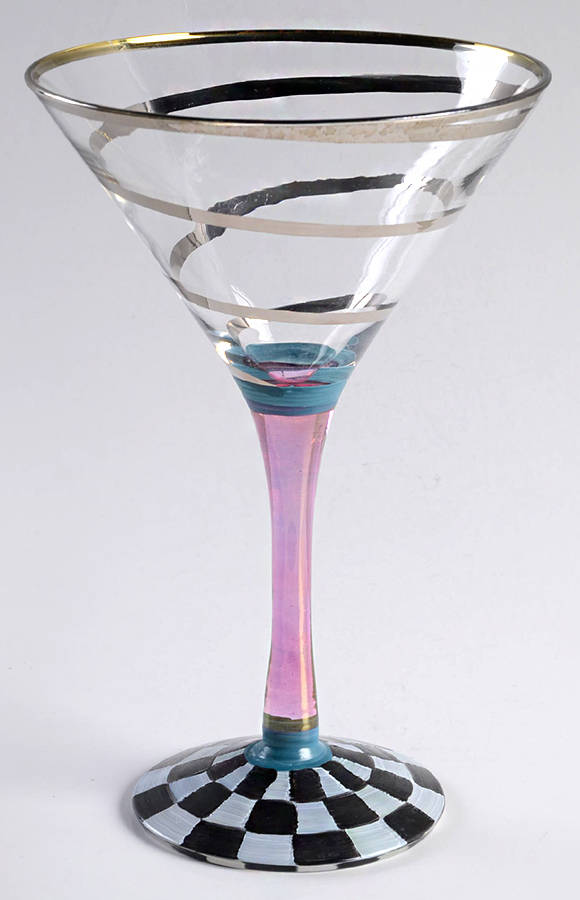 Circus Martini Glass by MacKenzie-Childs-1