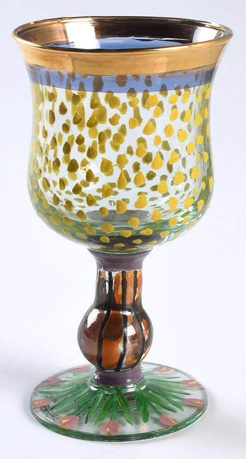 Circus Water Goblet by MacKenzie-Childs-1