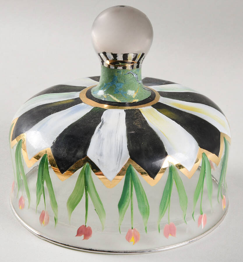 Circus Cheese Dome for 8" Wood Charger by MacKenzie-Childs-1