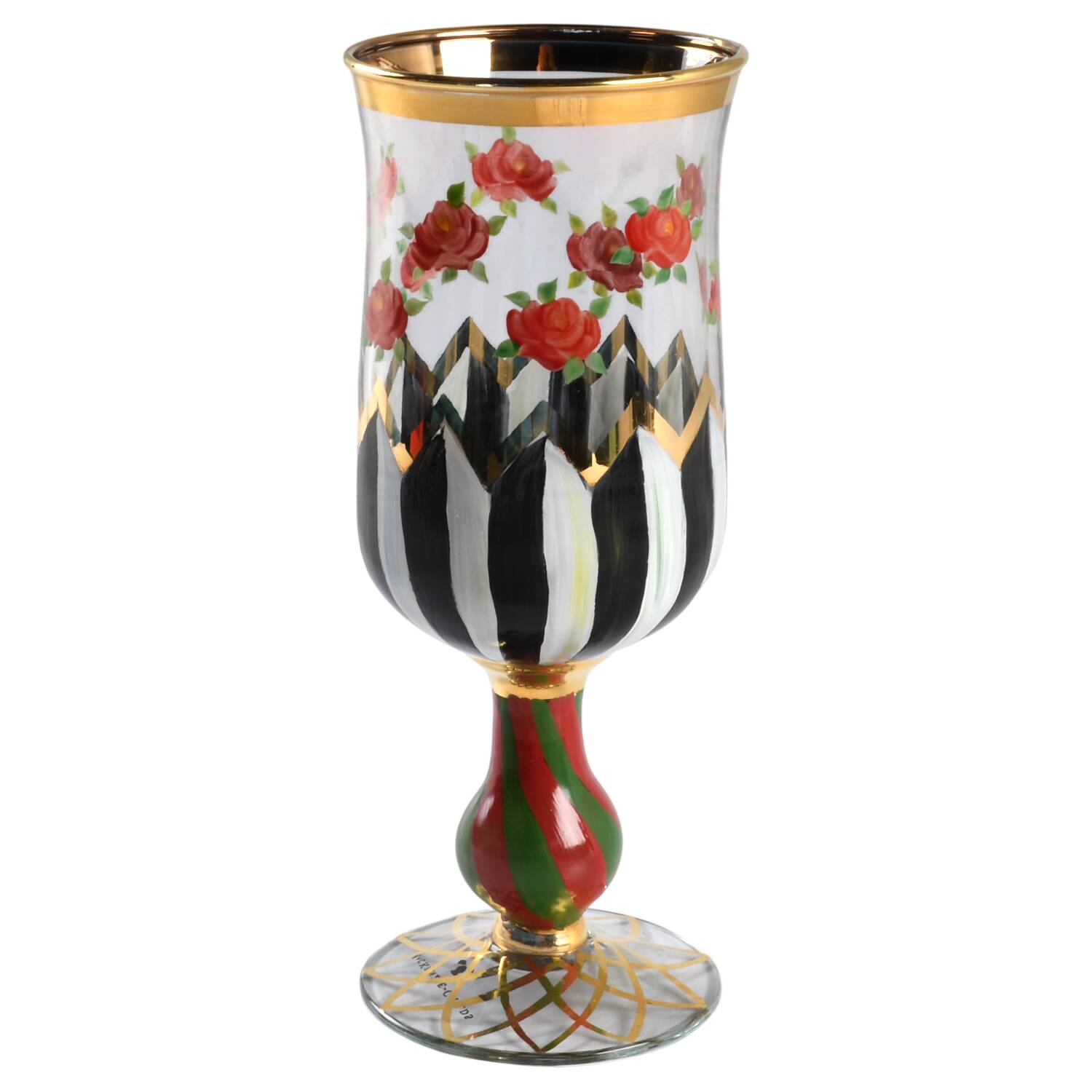 Circus Tall Water Goblet by MacKenzie-Childs-1