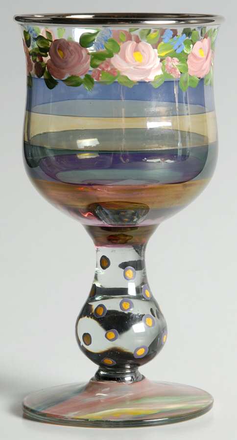 Circus Water Goblet by MacKenzie-Childs-1