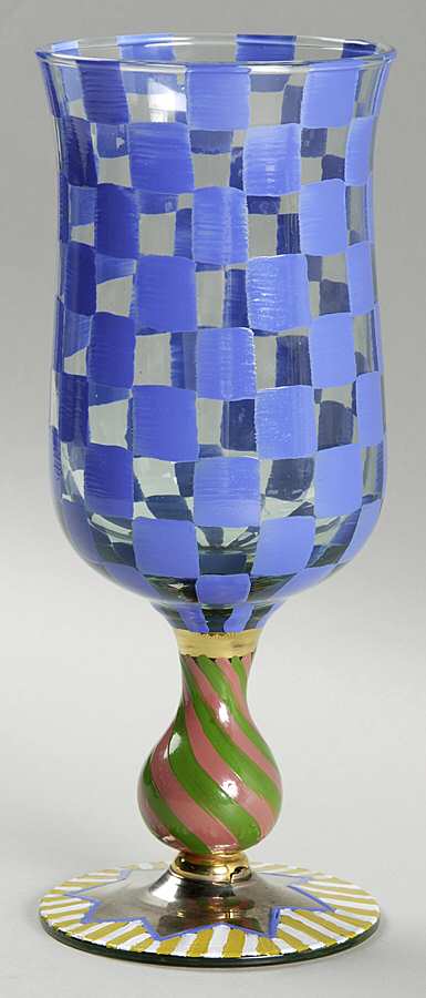 Circus Tall Water Goblet by MacKenzie-Childs-1