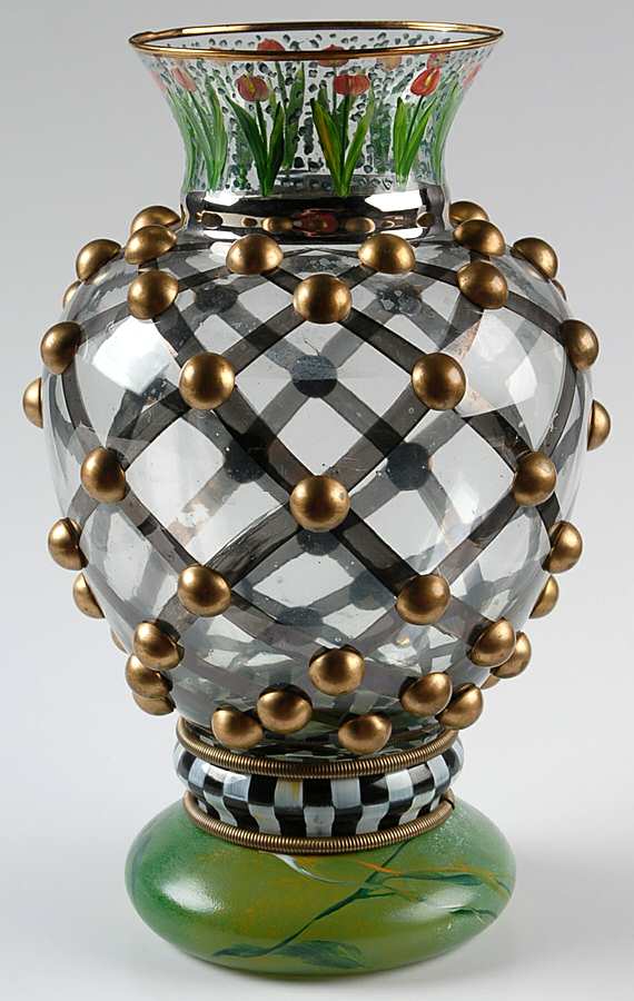Circus 10" Flower Vase by MacKenzie-Childs-1
