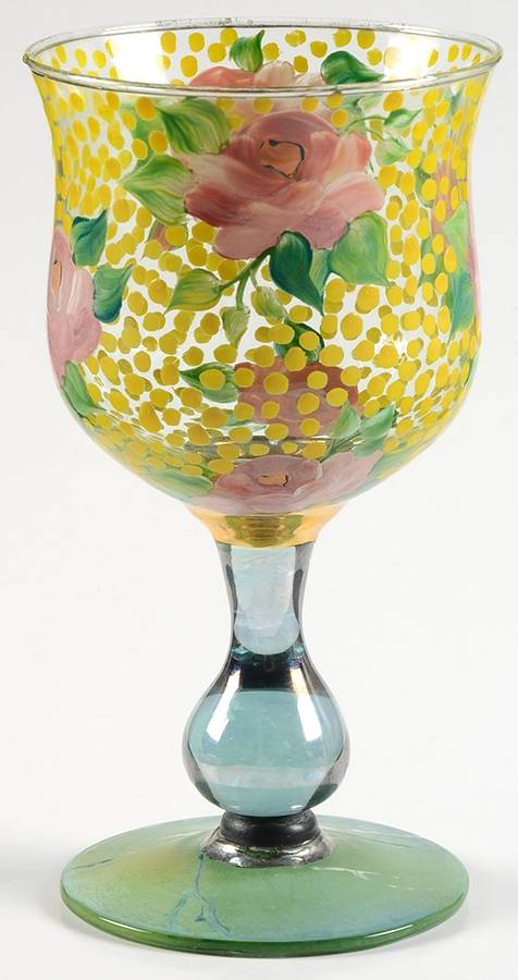 Circus Tall Water Goblet by MacKenzie-Childs-1