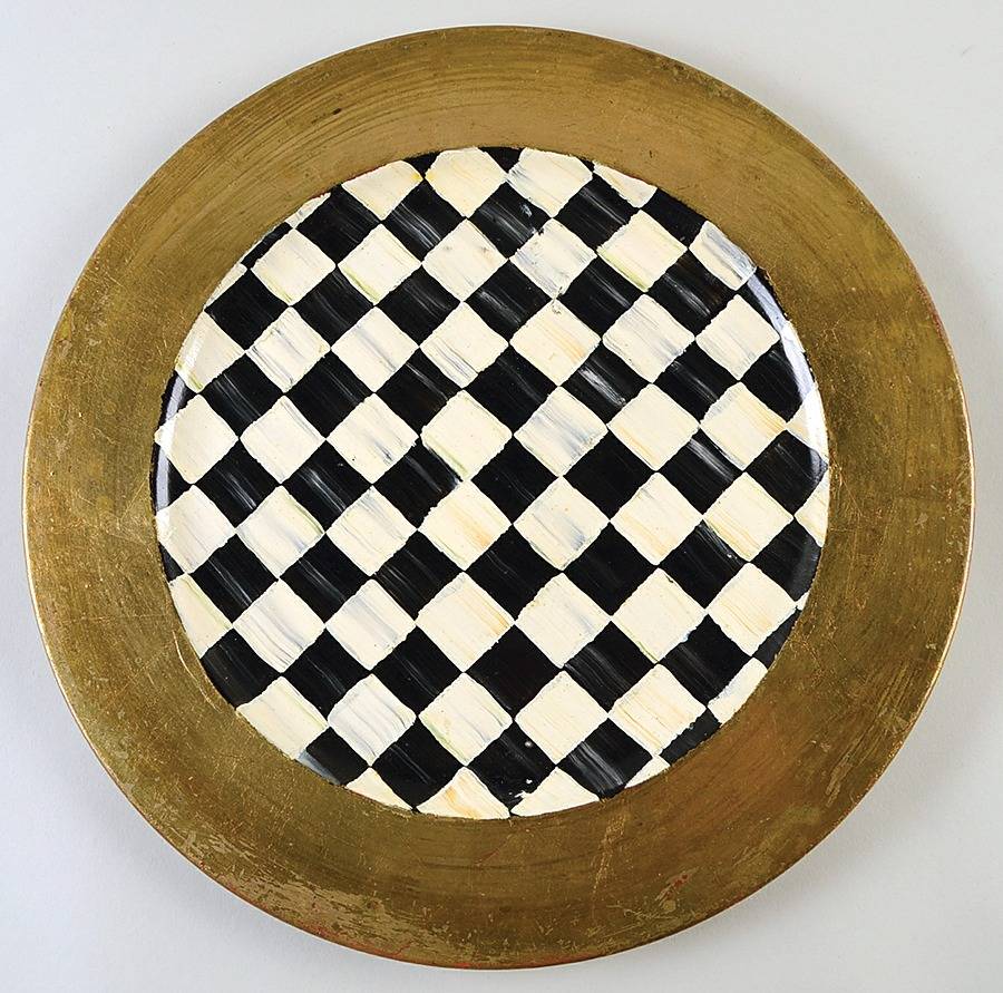Circus Wood Charger for Cake/Pastry Dome by MacKenzie-Childs-1