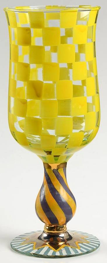 Circus Tall Water Goblet by MacKenzie-Childs-1