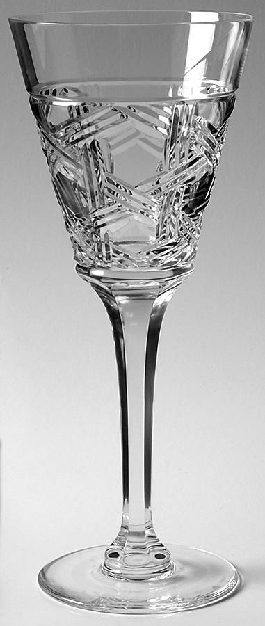 Cross Track Water Goblet by Mikasa-1
