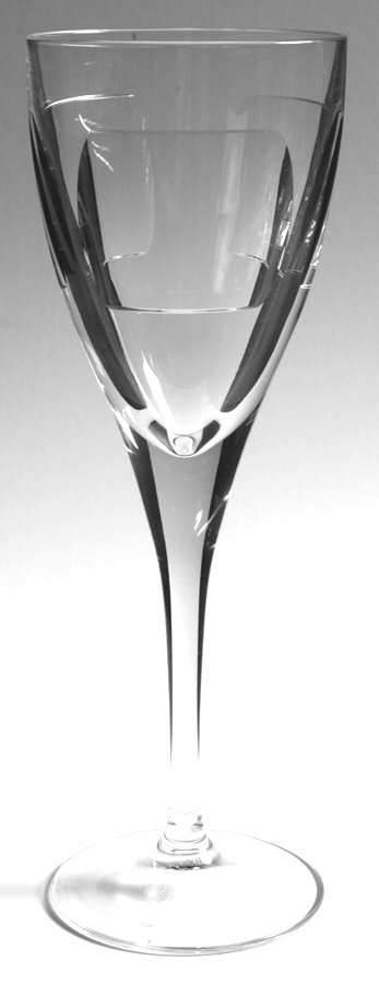 Jazz (All Clear, Cut Bowl) Water Goblet by Mikasa-1