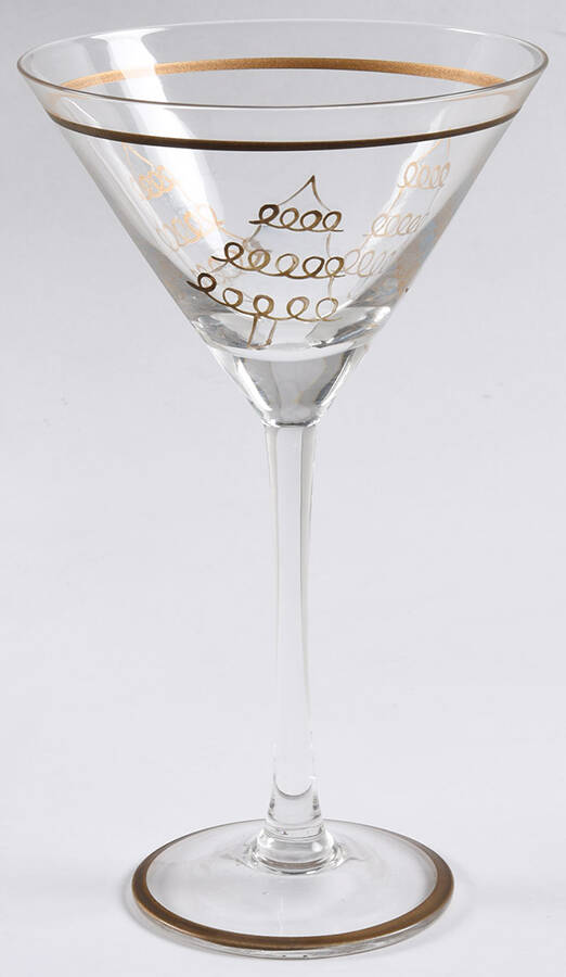 Festive Joy Martini Glass by Mikasa-1
