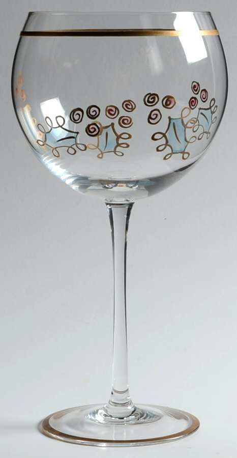 Festive Joy Water Goblet by Mikasa-1